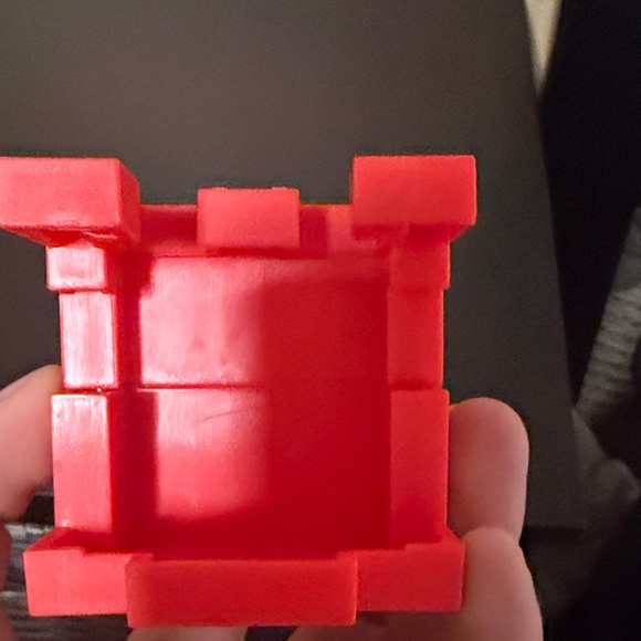 McDonald's X Minecraft movie Fry helmet toy - Picture 5 of 6